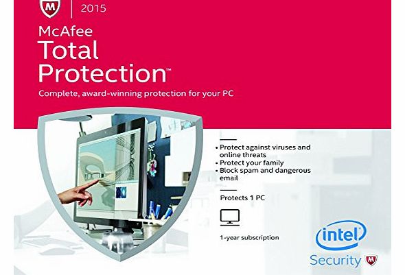 Total Protection 2015 - 1 PC (PC) [Frustration-Free Packaging]